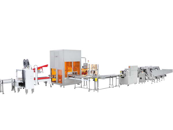 棒棒冰枕包自動開箱、裝箱、封箱打包線